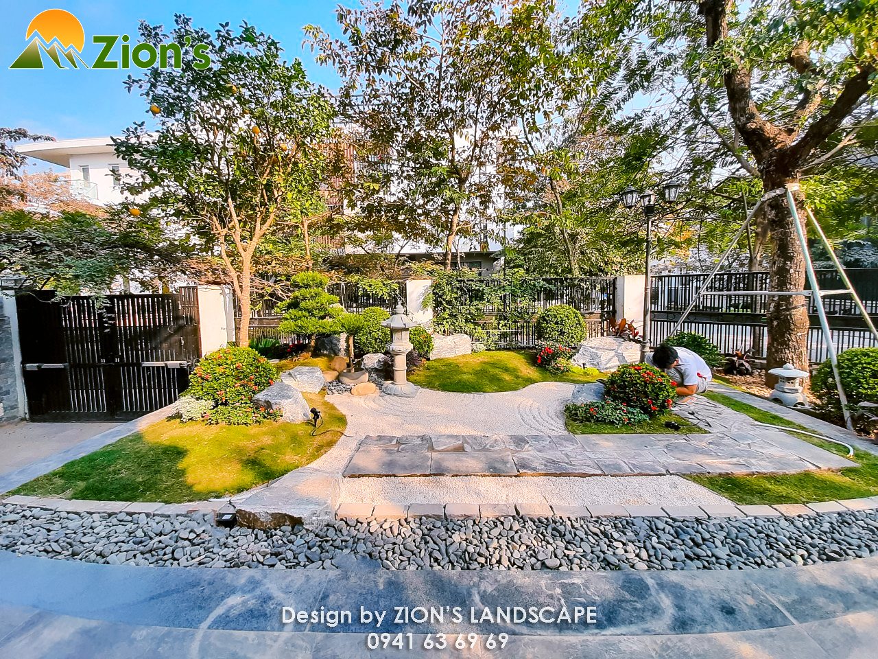 Sân vườn Nhật - xu hướng sân vườn 2025